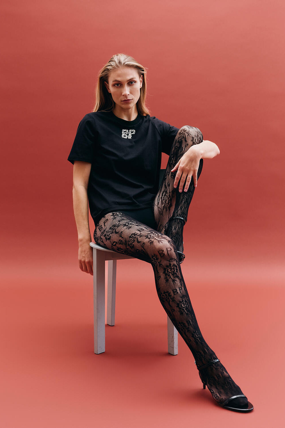 Laci strømpebukser - sort